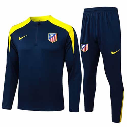 2025-2026 Atletico Madrid Training Suit Royal Blue