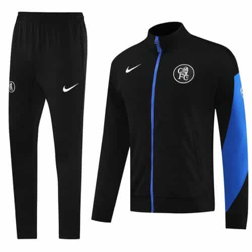 2025-2026 Chelsea Jacket + Pants Training Suit Black