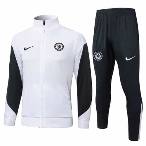 2025-2026 Chelsea Jacket + Pants Training Suit White