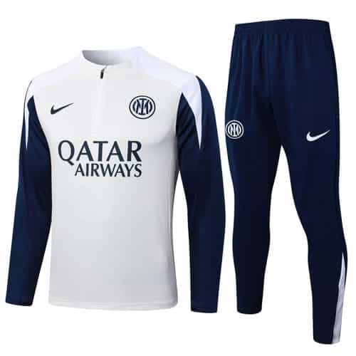 2025-2026 Inter Milan Training Suit Beige