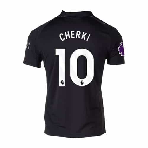 2025-2026 Manchester City Cherki #10 Away Soccer Jersey