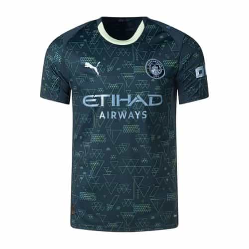 2025-2026 Manchester City Fourth Soccer Jersey