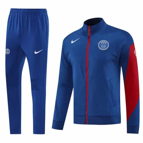 2025-2026 Psg Jacket + Pants Training Suit Blue