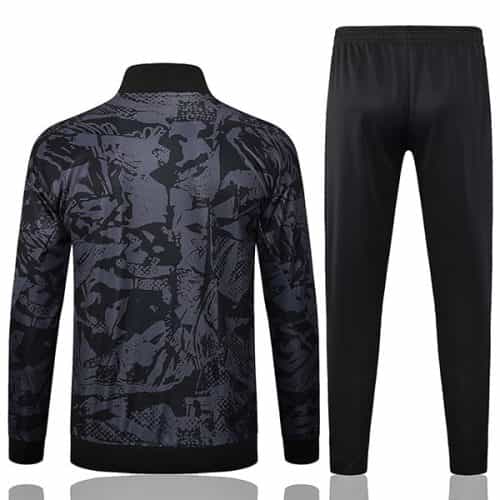 2025-2026 Sc Corinthians Jacket + Pants Training Suit Black