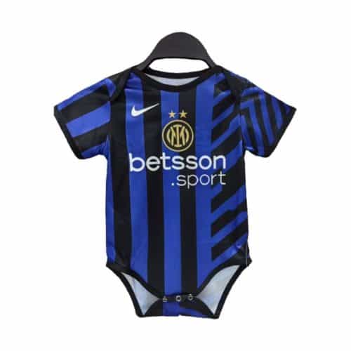 Infants 2024-2025 Inter Milan Home Soccer Jersey