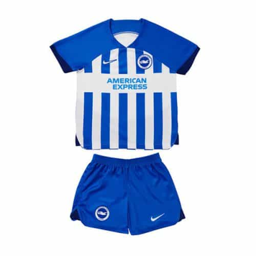 Kids 2023-2024 Brighton & Hove Albion Home Soccer Kit