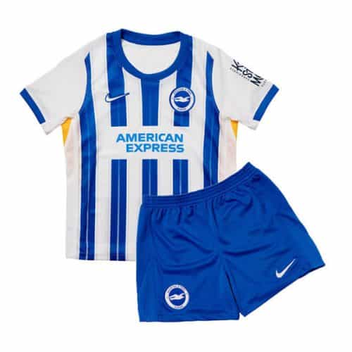 Kids 2024-2025 Brighton & Hove Albion Home Soccer Kit