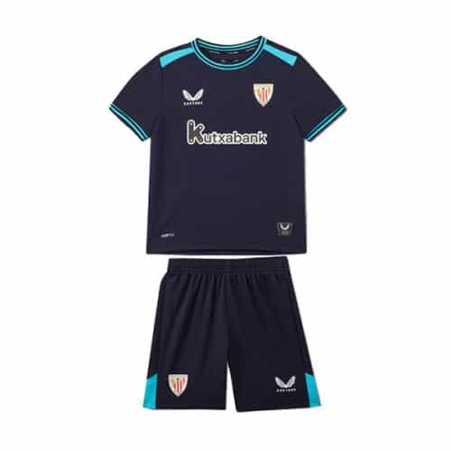 Kids 2025-2026 Athletic Bilbao Away Soccer Kit