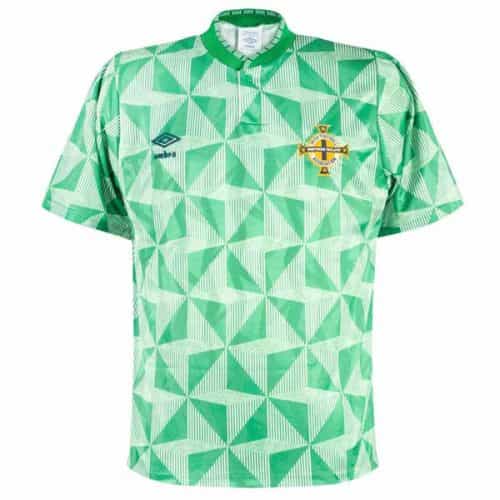 Retro 1990 Northern Ireland Home Soccer Jersey
