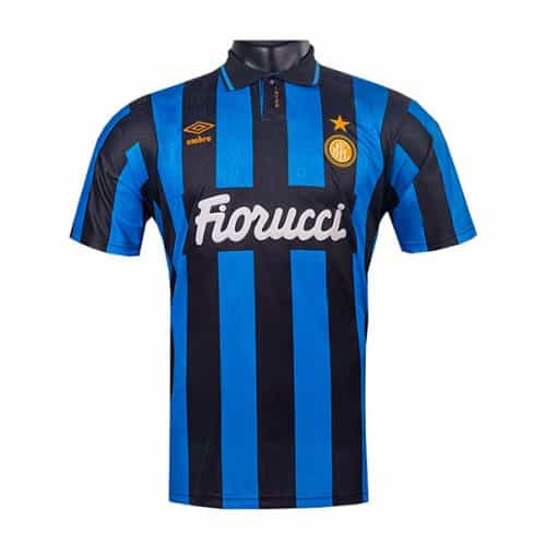 Retro 1992-1993 Inter Milan Home Soccer Jersey
