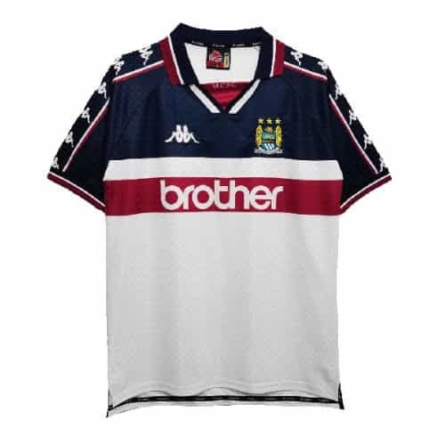 Retro 1997-1998 Manchester City Away Soccer Jersey