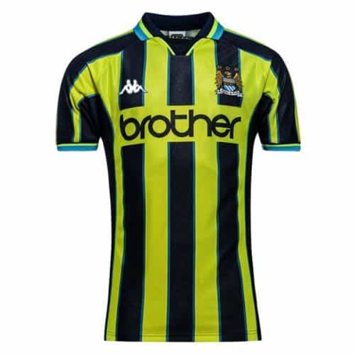 Retro 1998-1999 Manchester City Away Soccer Jersey