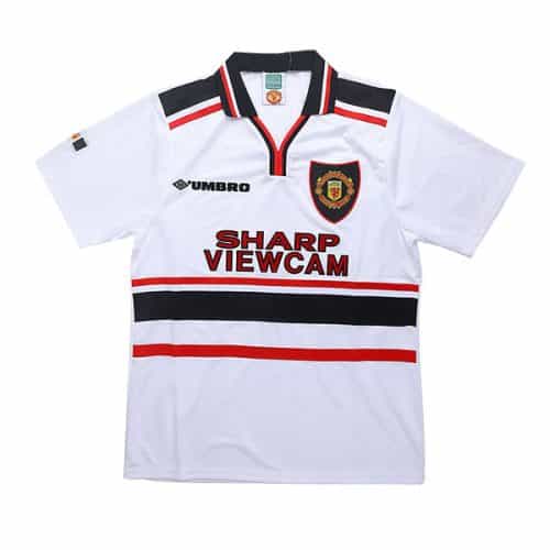 Retro 1998-1999 Manchester United Away Soccer Jersey