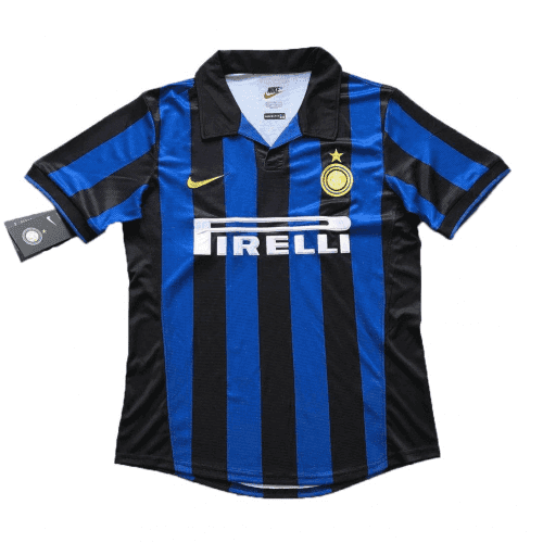 Retro 1998 Inter Milan Home Soccer Jersey Shirt