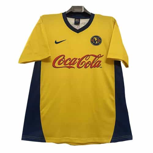 Retro 2000-2001 Club America Home Soccer Jersey