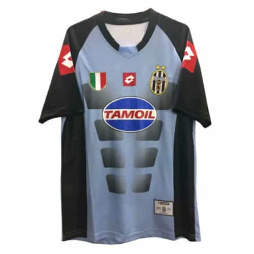 Retro 2002-2003 Juventus Goalkeeper Black Soccer Jersey
