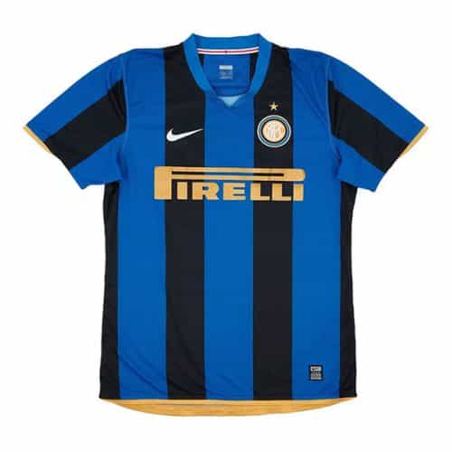 Retro 2008-2009 Inter Milan Home Soccer Jersey