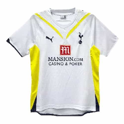 Retro 2009-2010 Tottenham Hotspur Home Soccer Jersey