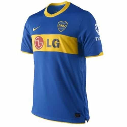 Retro 2010-2011 Boca Juniors Home Soccer Jersey