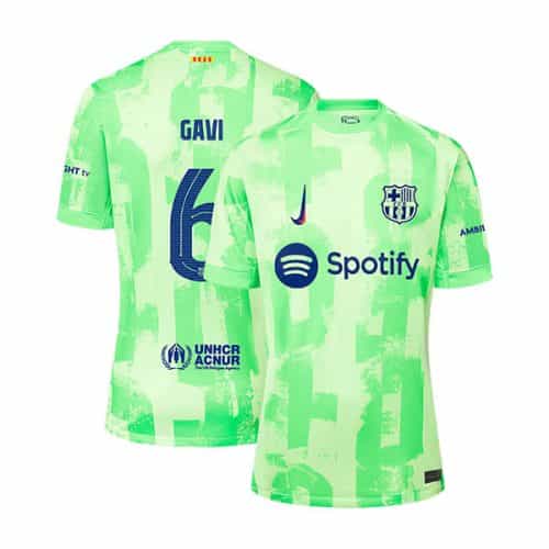Ucl 2024-2025 Barcelona Gavi #6 Third Soccer Jersey
