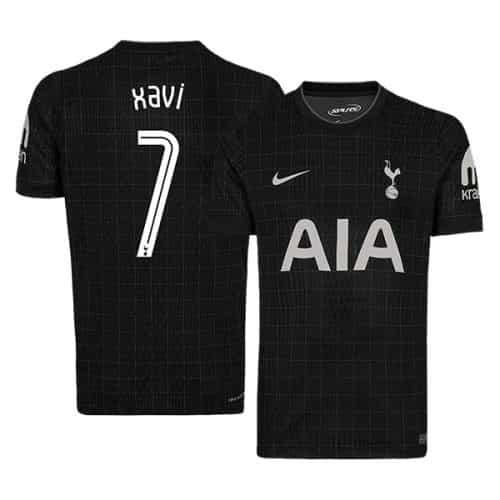 Ucl 2025-2026 Tottenham Hotspur Xavi #7 Away Soccer Jersey