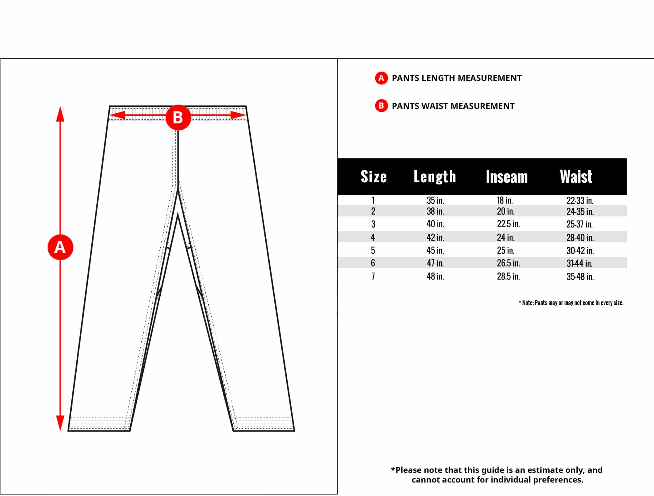 Combat By Proforce Sport® Point Fighting Deluxe Karate Pants Black