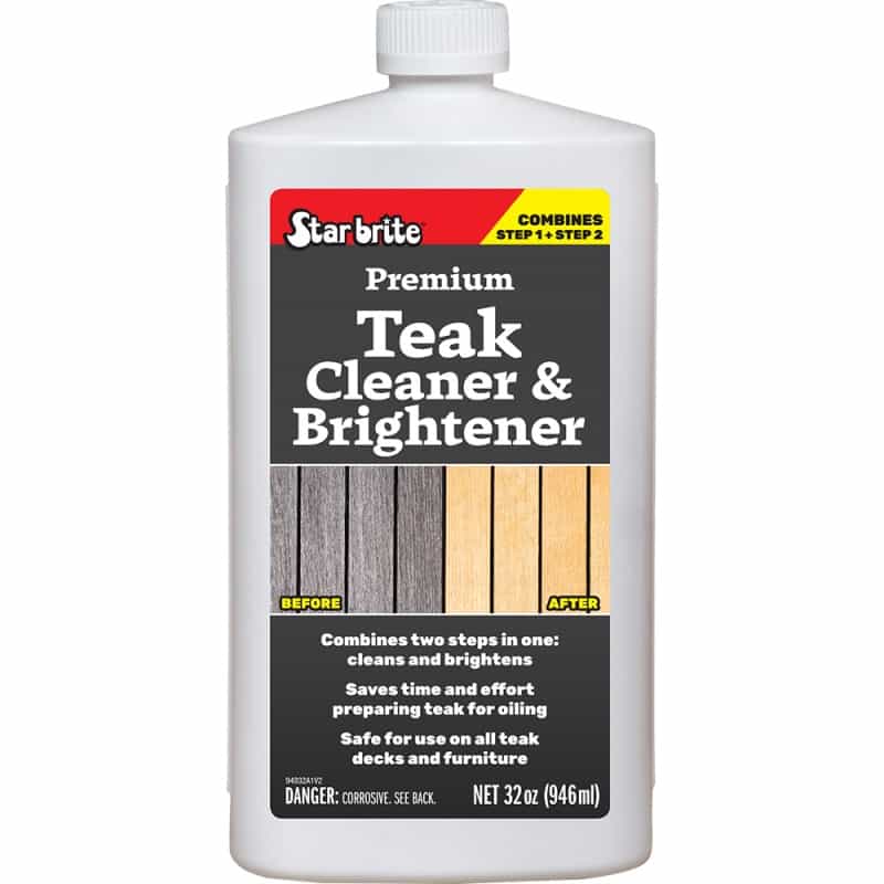 Star Brite Premium Teak Cleaner & Brightener - 32 Oz