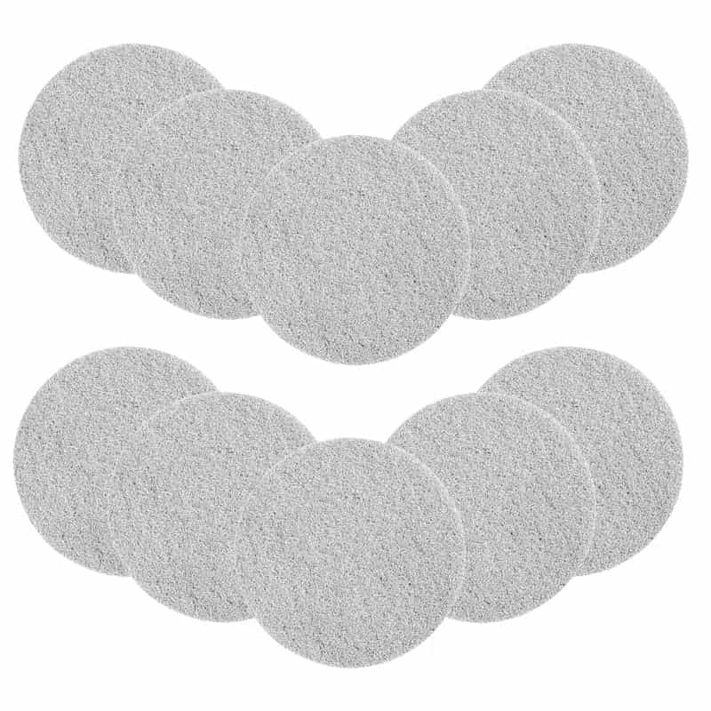 Motorscrubber Dry Floor Buffing Pads, White (10/Case)