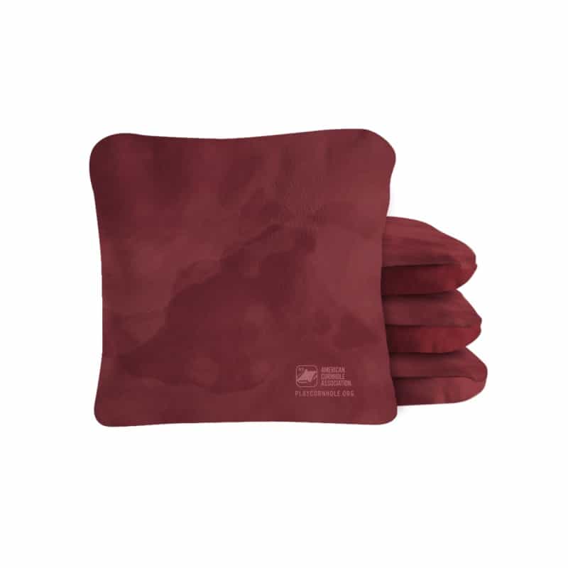 Classic Red Lock Shot Cornhole Bags