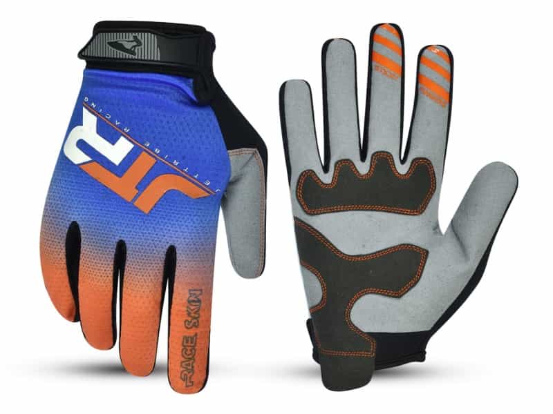 Jtr Fade Gloves - Blue/ Orange