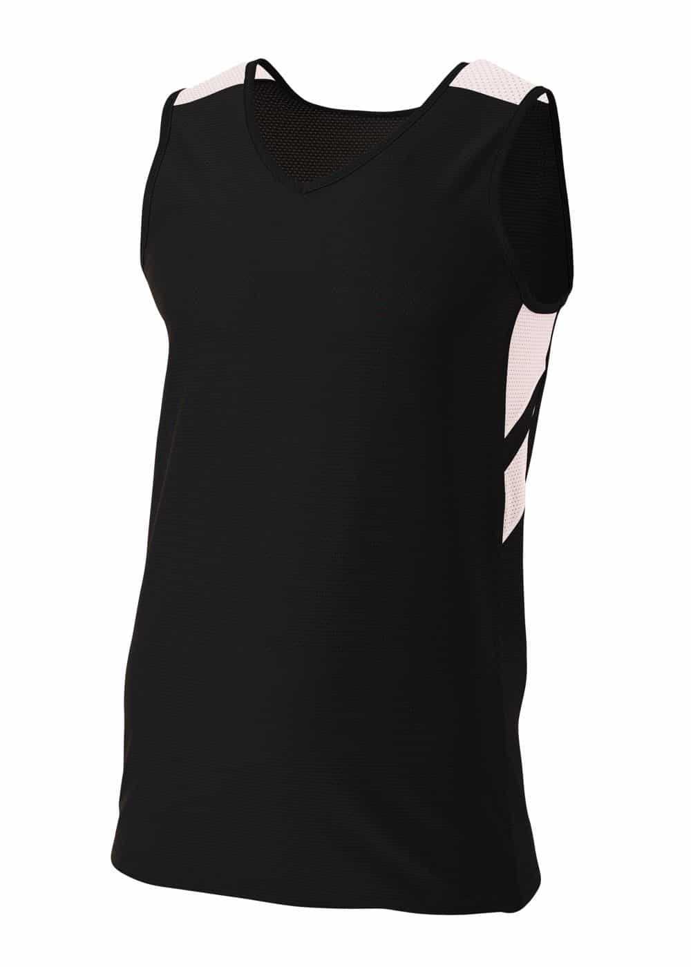 Fast Break Stretch Mesh Performance Top