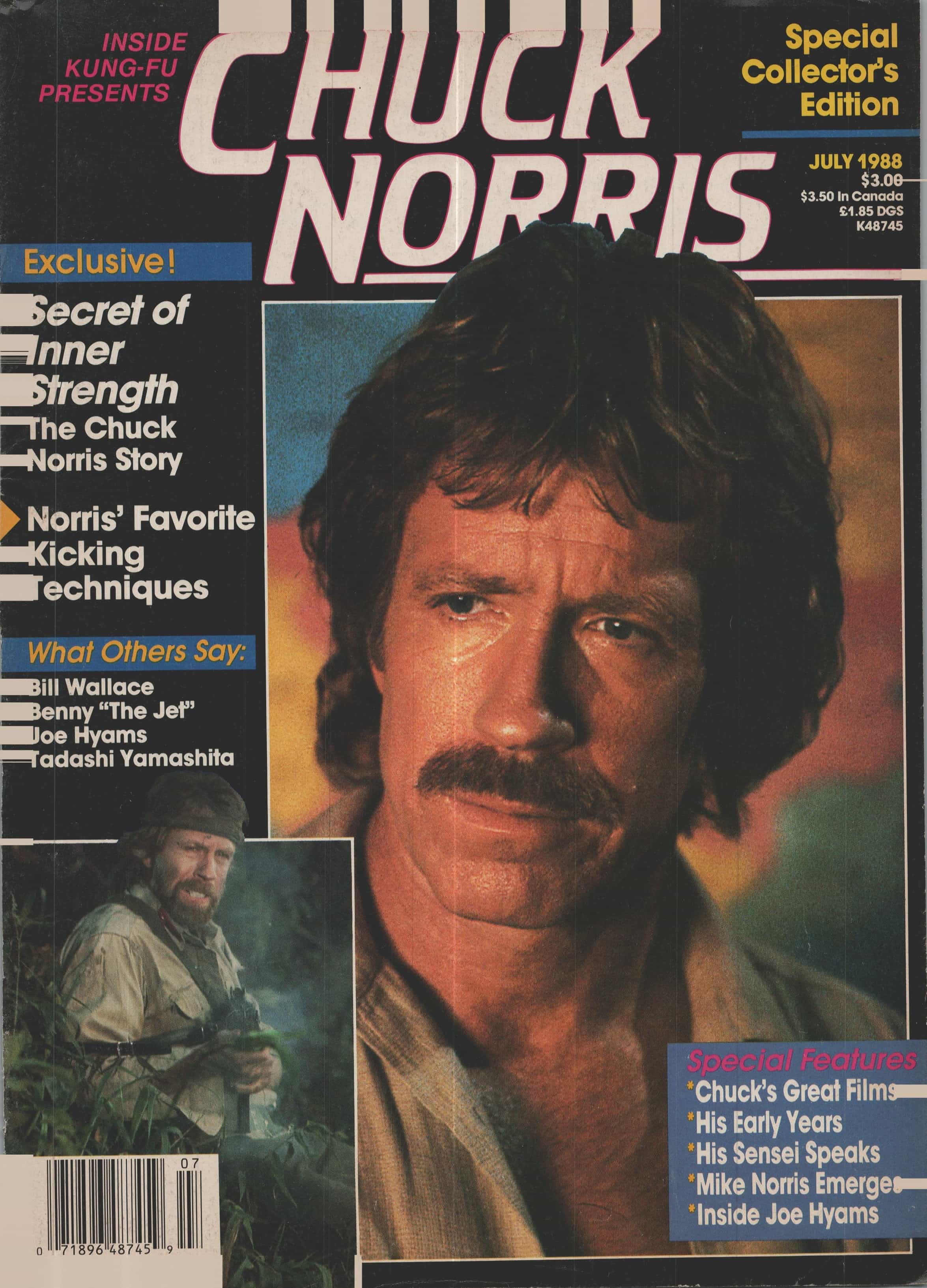 Digital Magazine Inside Kung Fu Presents Chuck Norris July 1988