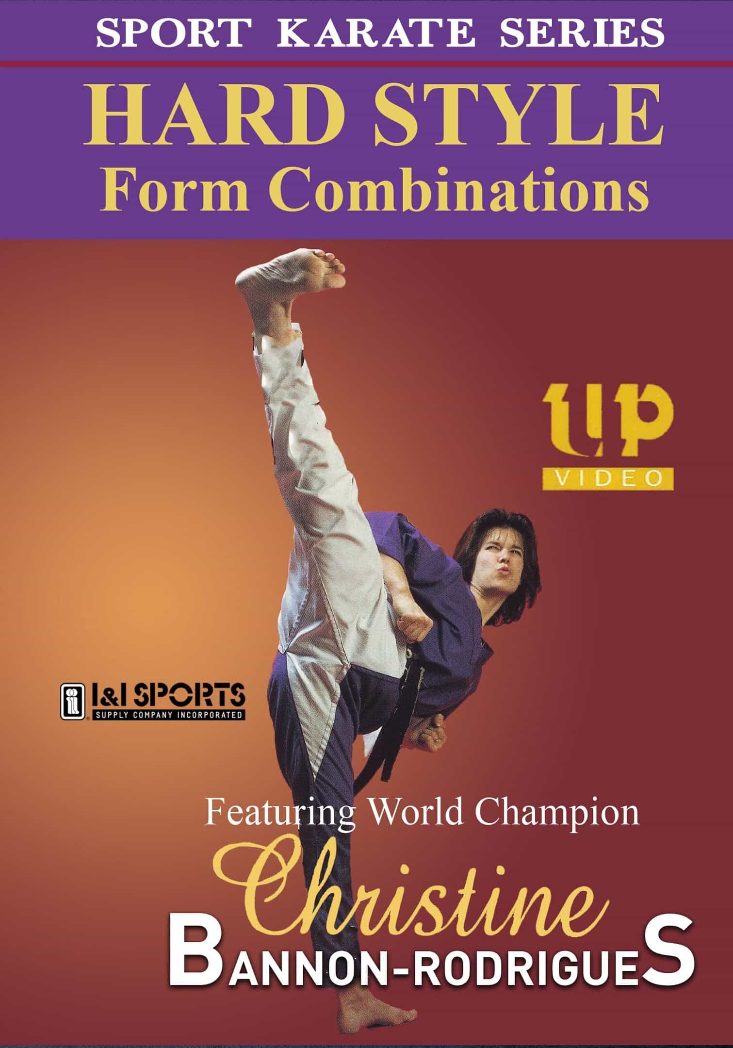 Hard Style Form Tournament Karate Combinations DVD