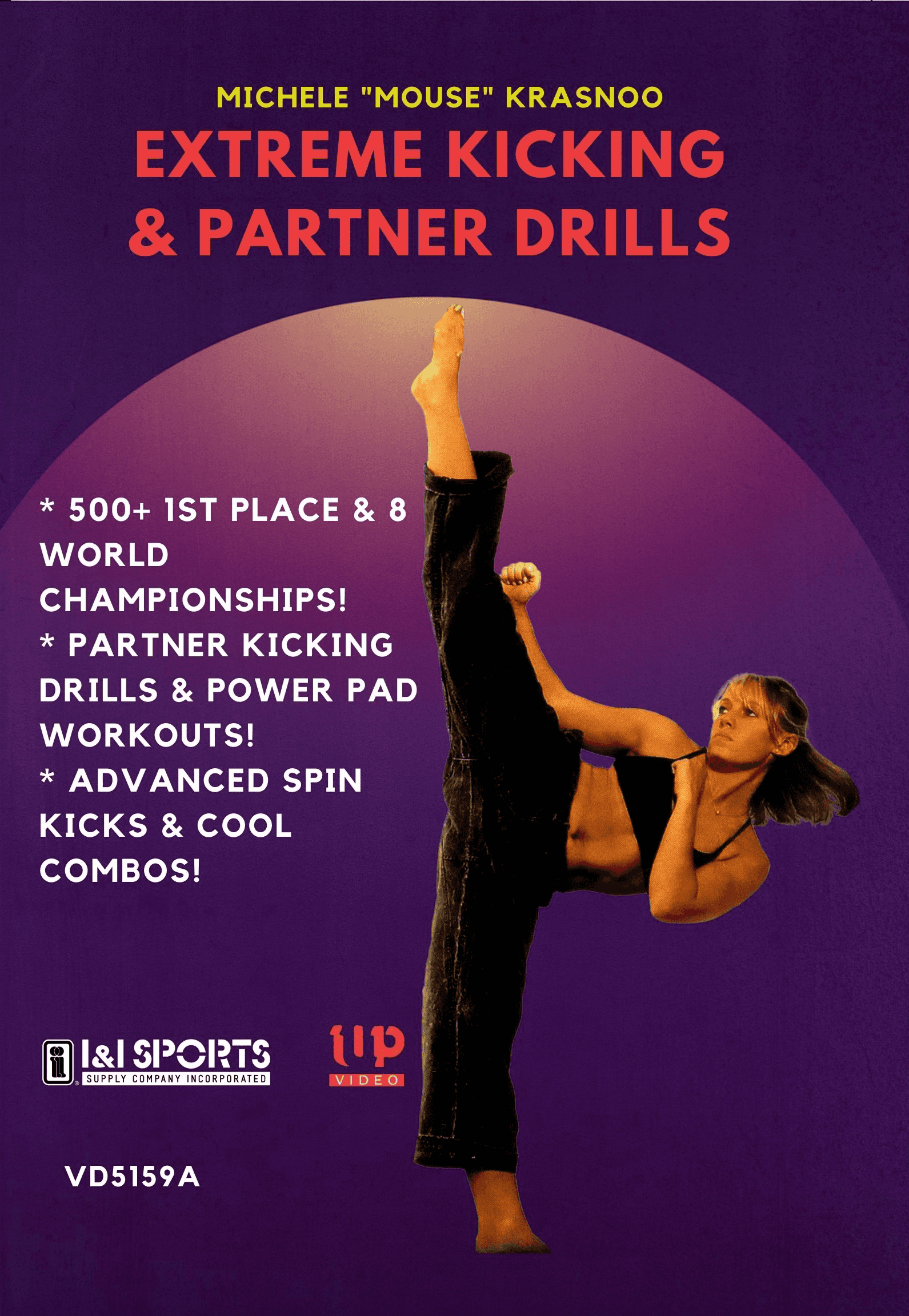 Tournament Karate Extreme Kicking & Partner Drills DVD