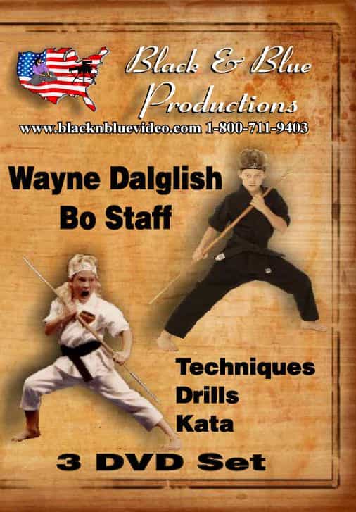3 DVD Set Youth Tournament Karate Bo Staff Training Course