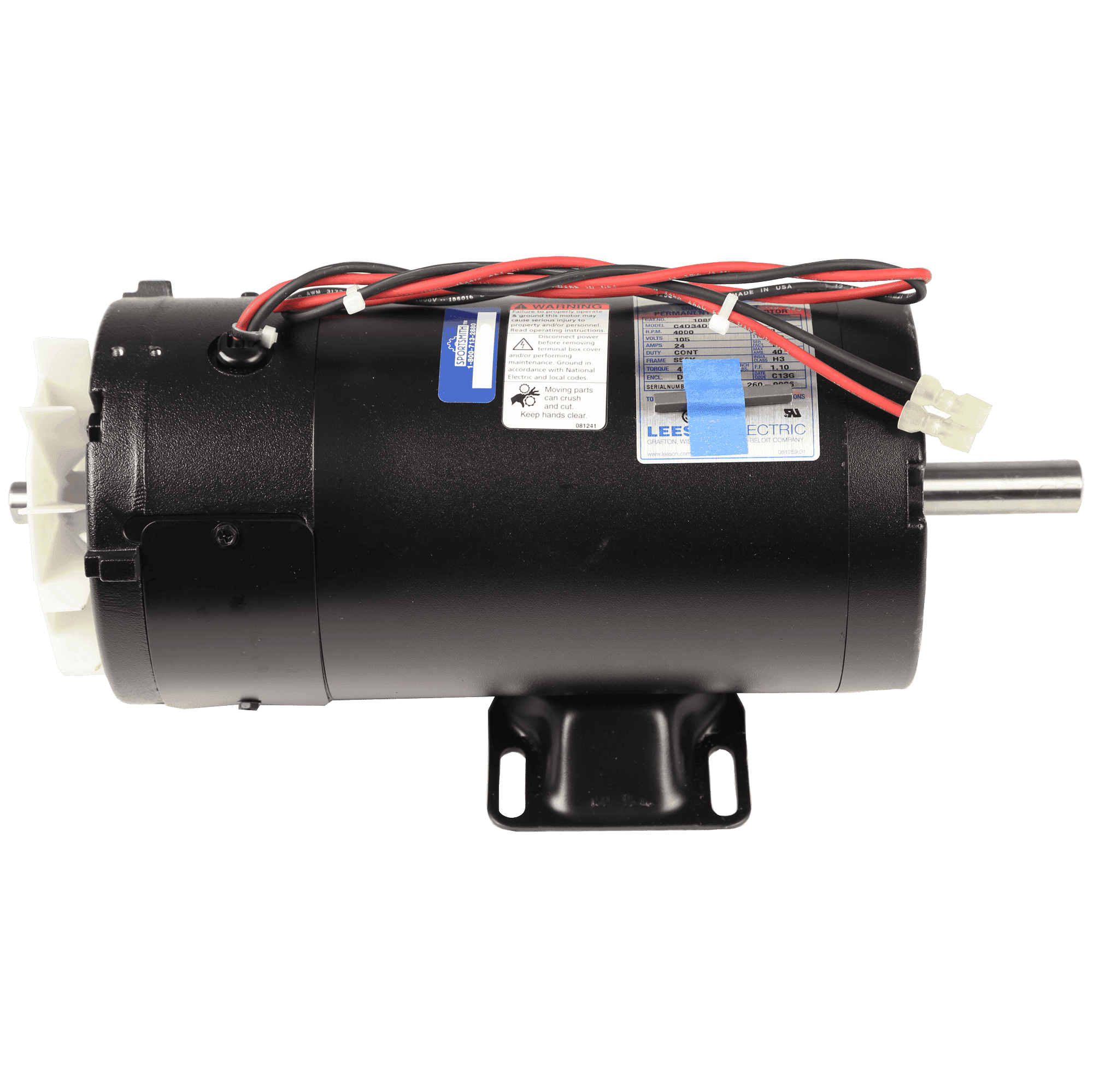 Drive Motor, 110V, Leeson, Star Trac