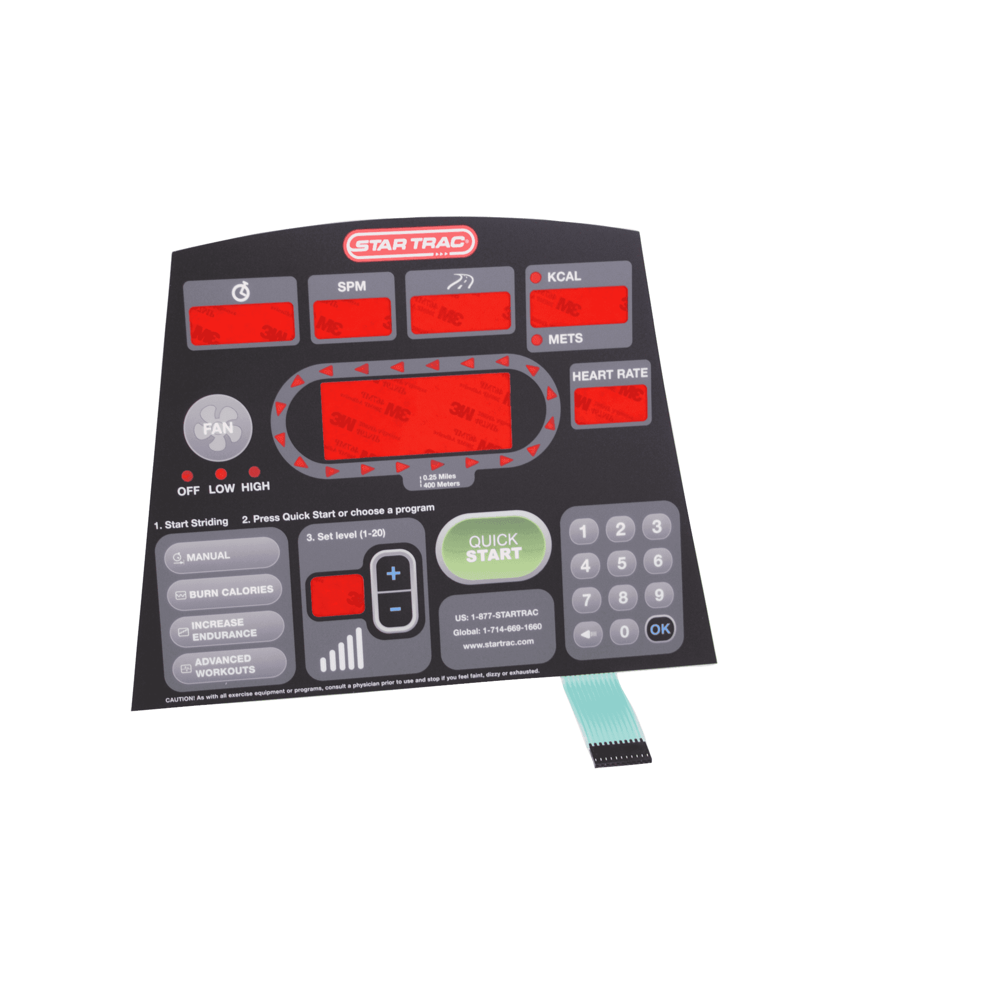 Startrac Keypad, Tbt/x
