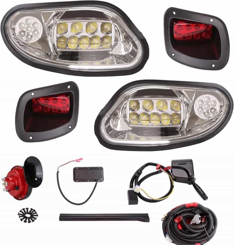 EZGO TXT/T48 2014-Up LED Headlight Taillight Kit