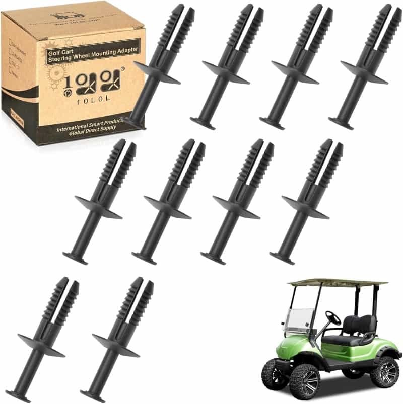 Yamaha Golf Cart Plastic Rivet Kit, 10 Pack