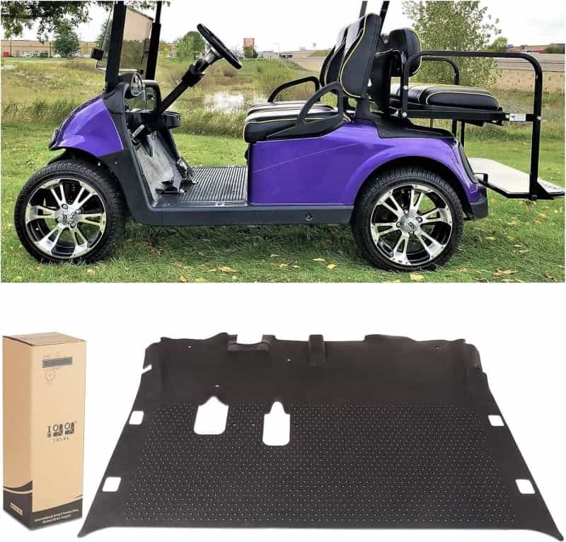 Anti-Slip Rubber Golf Cart Floor Mat for EZGO RXV & 2Five