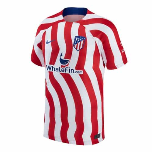 2022-2023 Atletico Madrid Home Soccer Jersey