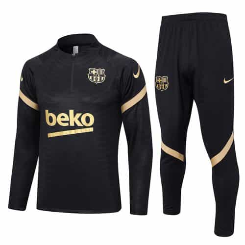 2022-2023 Barcelona Training Suit Black