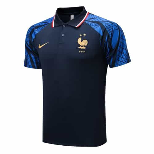 2022-2023 France Drak Blue Polo