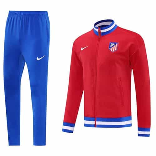 2025-2026 Atletico Madrid Jacket + Pants Training Suit Red