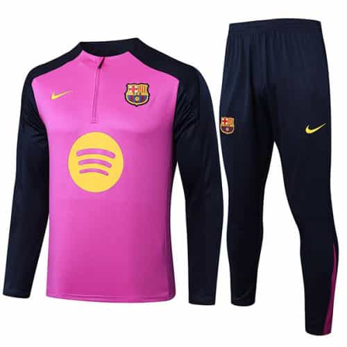 2025-2026 Barcelona Training Suit Pink