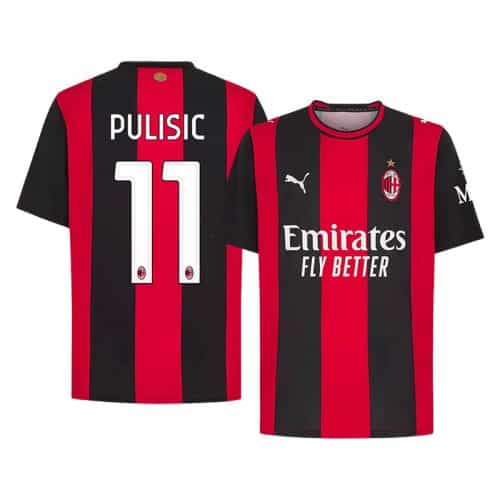 2026-2027 AC Milan Pulisic #11 Home Soccer Jersey