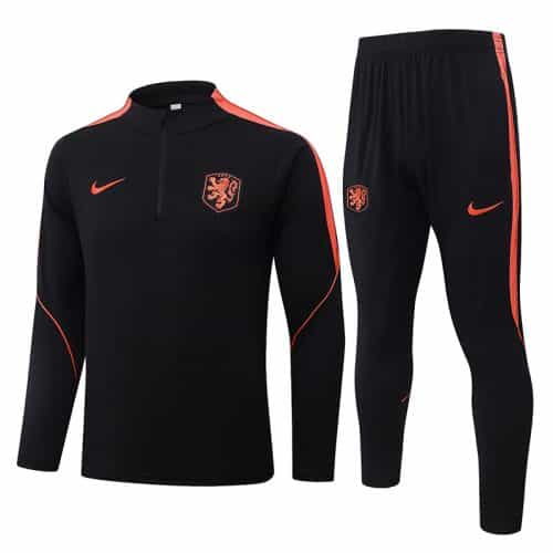 2026-2027 Netherlands Training Suit Black