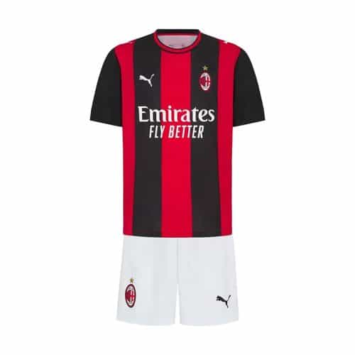 Kids 2026-2027 AC Milan Home Soccer Kit