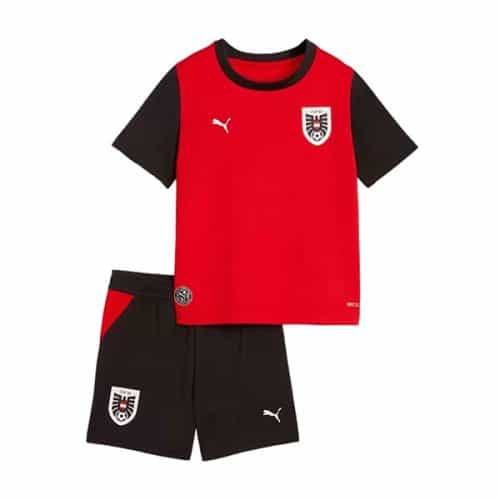 Kids Austria Home Soccer Kit 2026