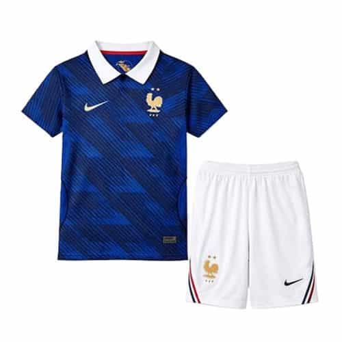 Kids World Cup 2026 France Home Soccer Kit